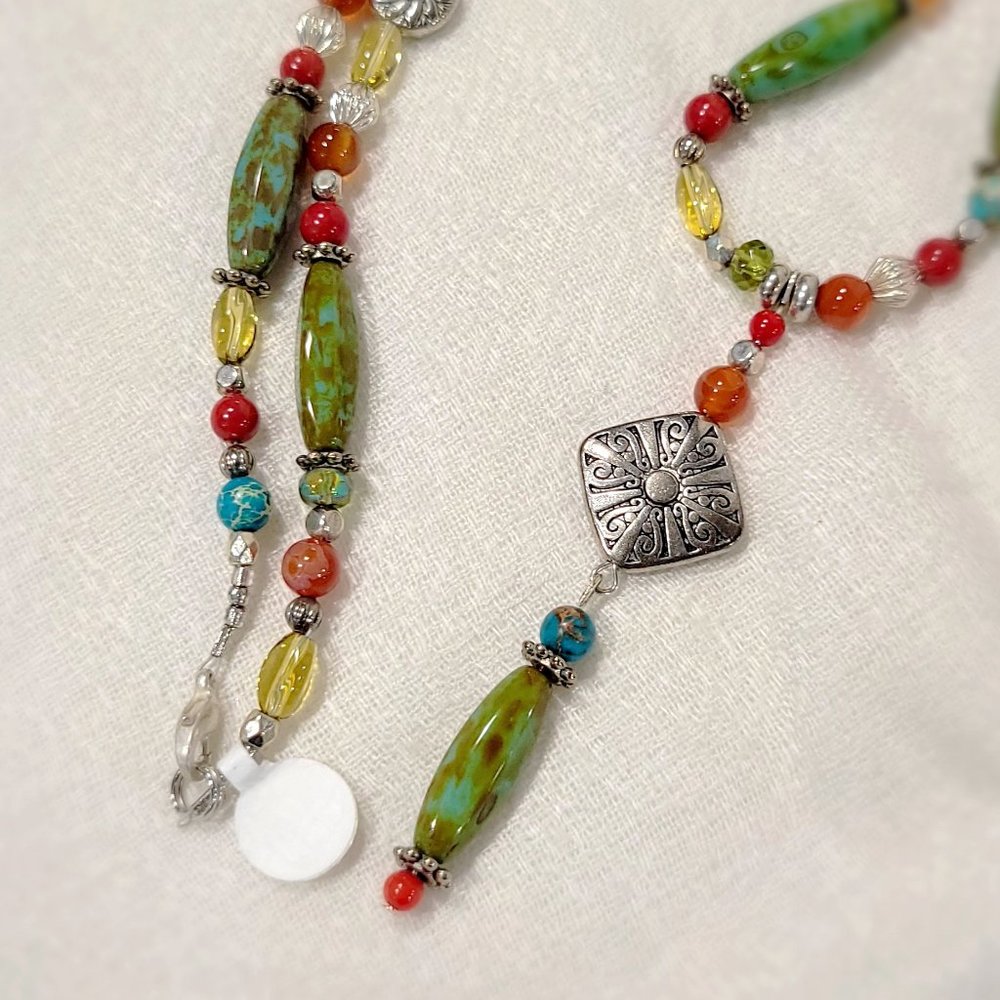 Multi-Colored Necklace - image 4
